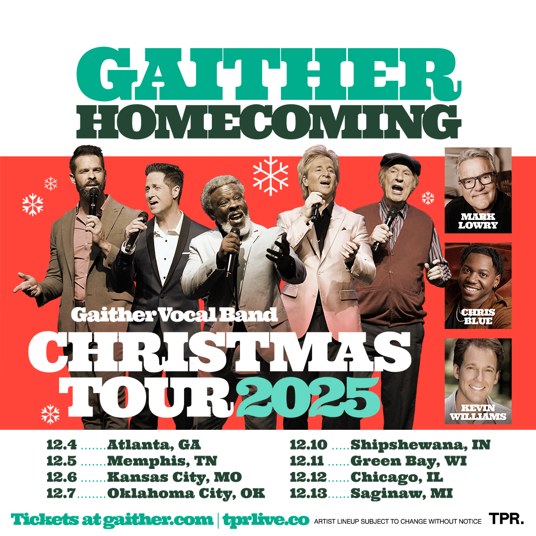 Gaither Vocal Band Gaither Homecoming Christmas Tour Tour Poster 2025